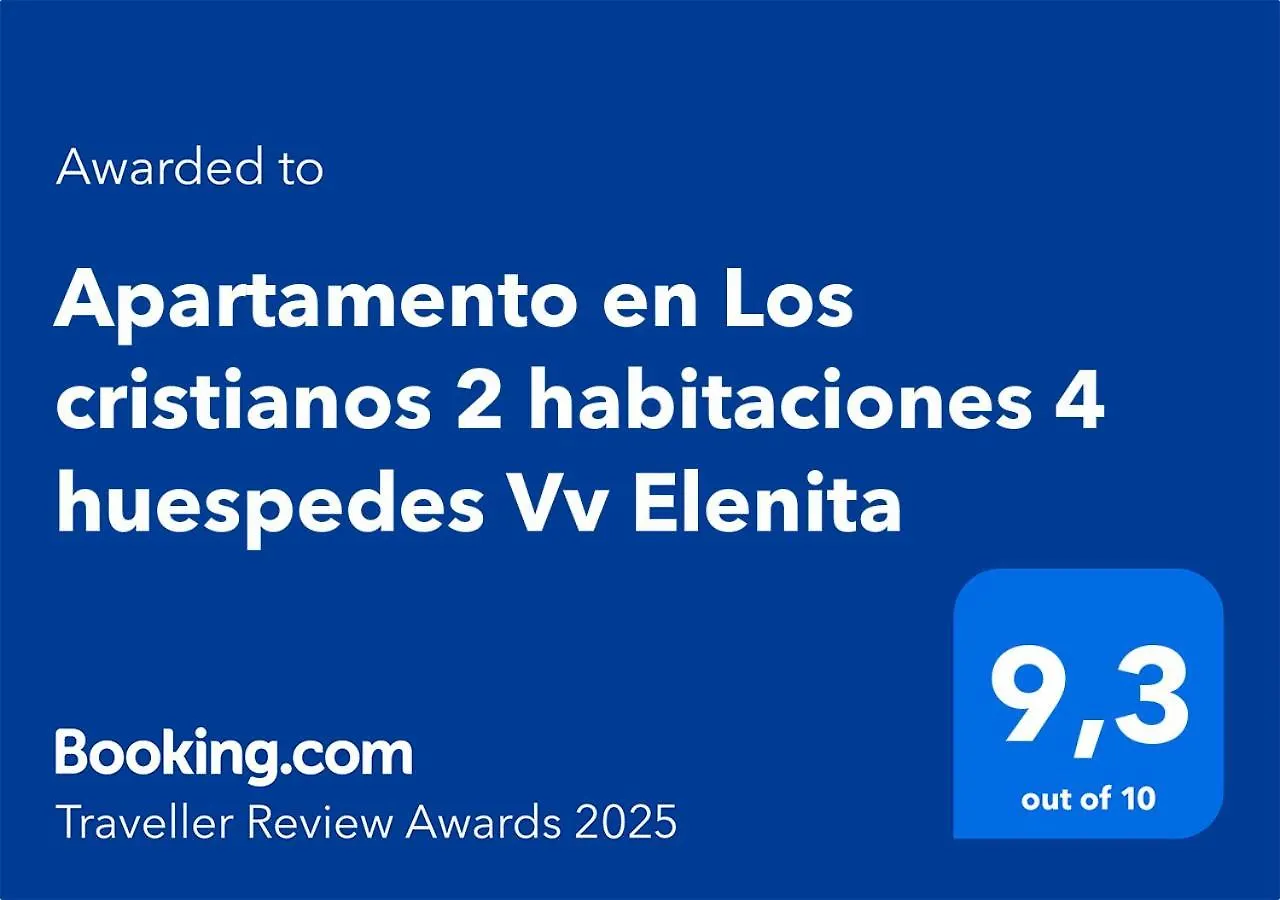 Apartamento En Los Cristianos 2 Habitaciones 4 Huespedes Vv Elenita Apartment Los Cristianos (Tenerife)