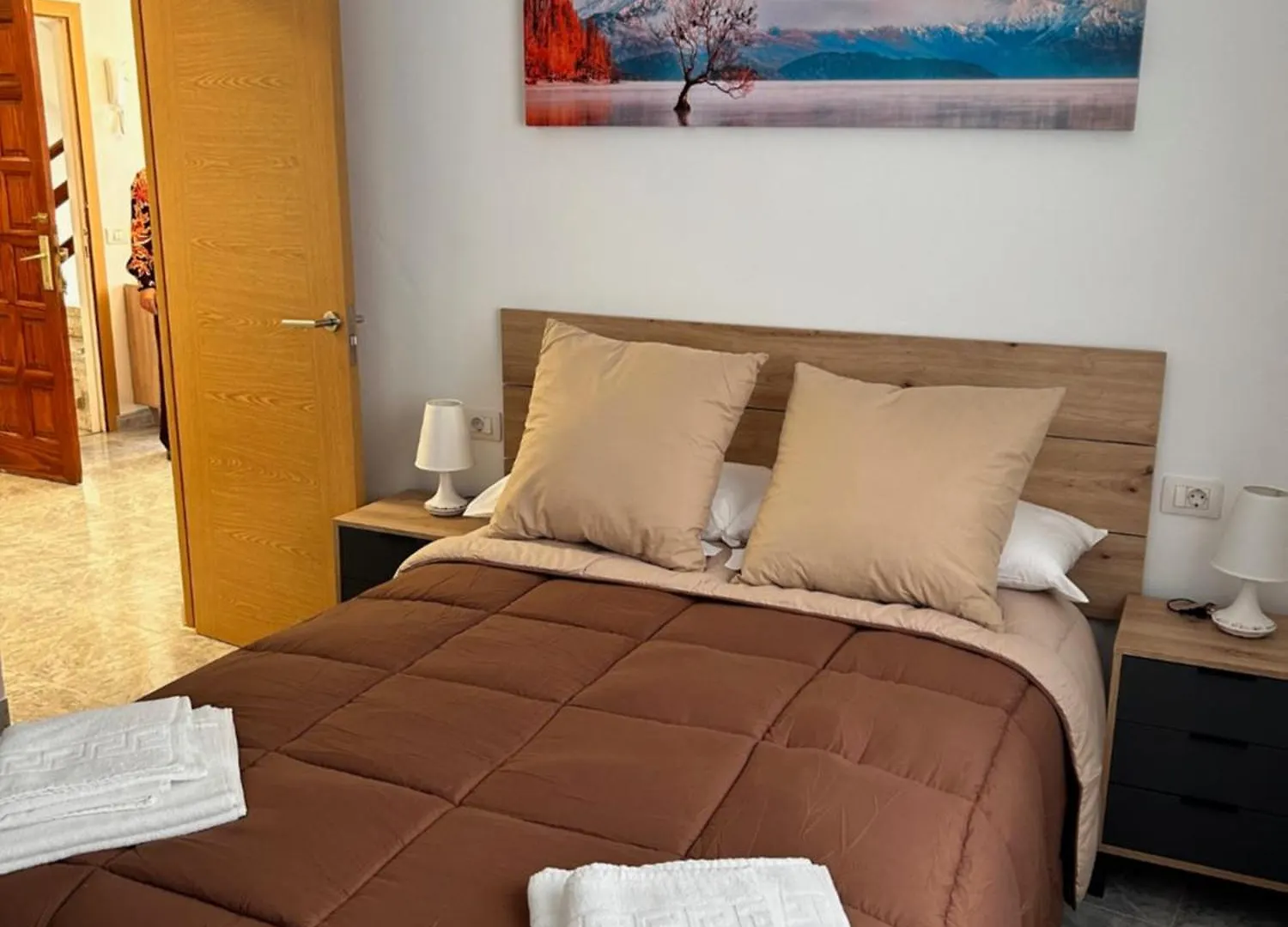 Apartamento En Los Cristianos 2 Habitaciones 4 Huespedes Vv Elenita Apartmán